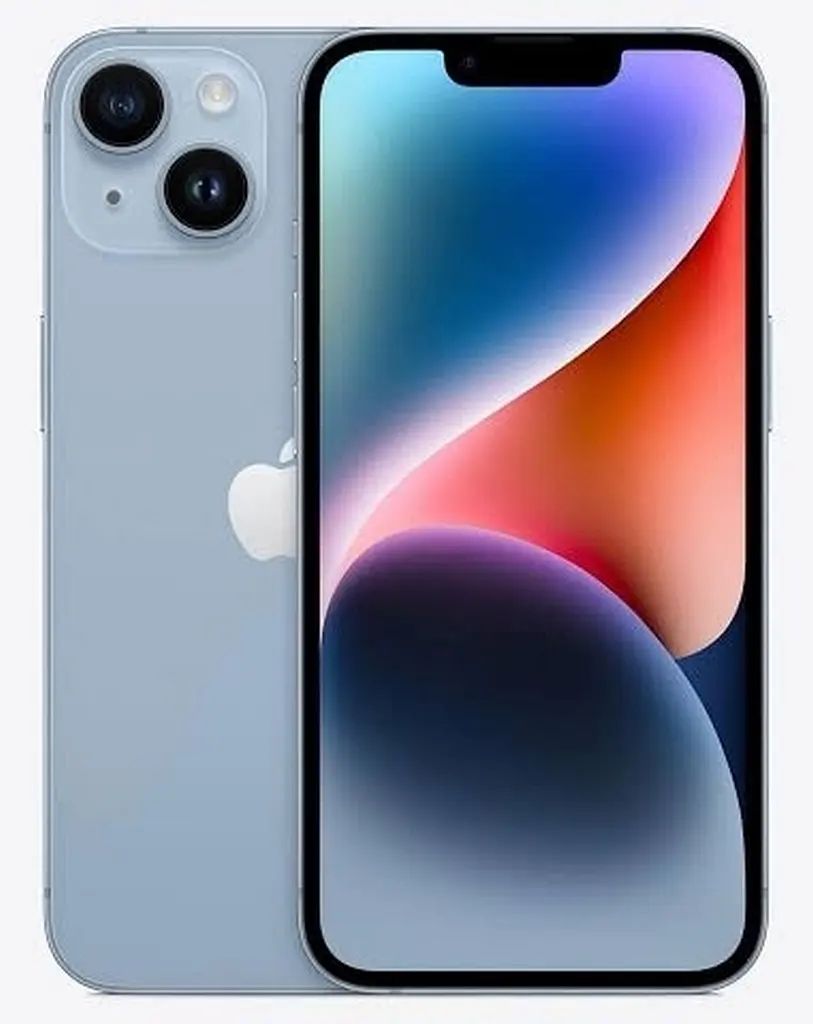 [Used] mobile phone iPhone 14 128GB (docomo/blue) [MPVJ3J/A]