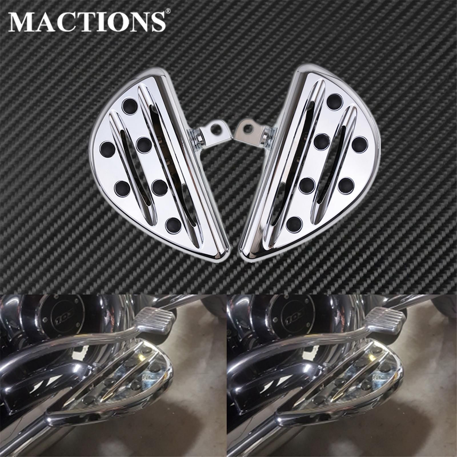 MACTIONS ハーレー ソフテイル ヘリテージ ツーリング エレクトラグライド スポーツスター ダイナ対応 助手席リアフットペグ クロームCNCアルミ製 12,743円