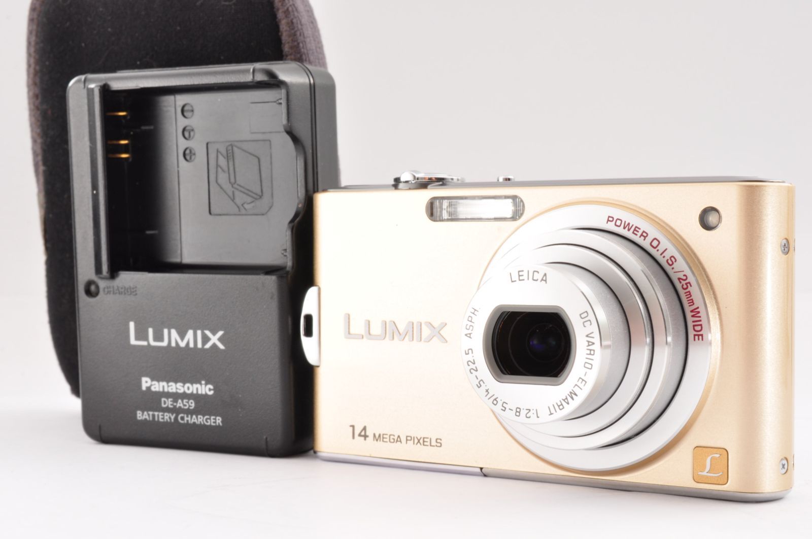 Panasonic LUMIX DMC-FX66 DIGITAL Camera ゴールド デジカメ デジタルカメラ パナソニック