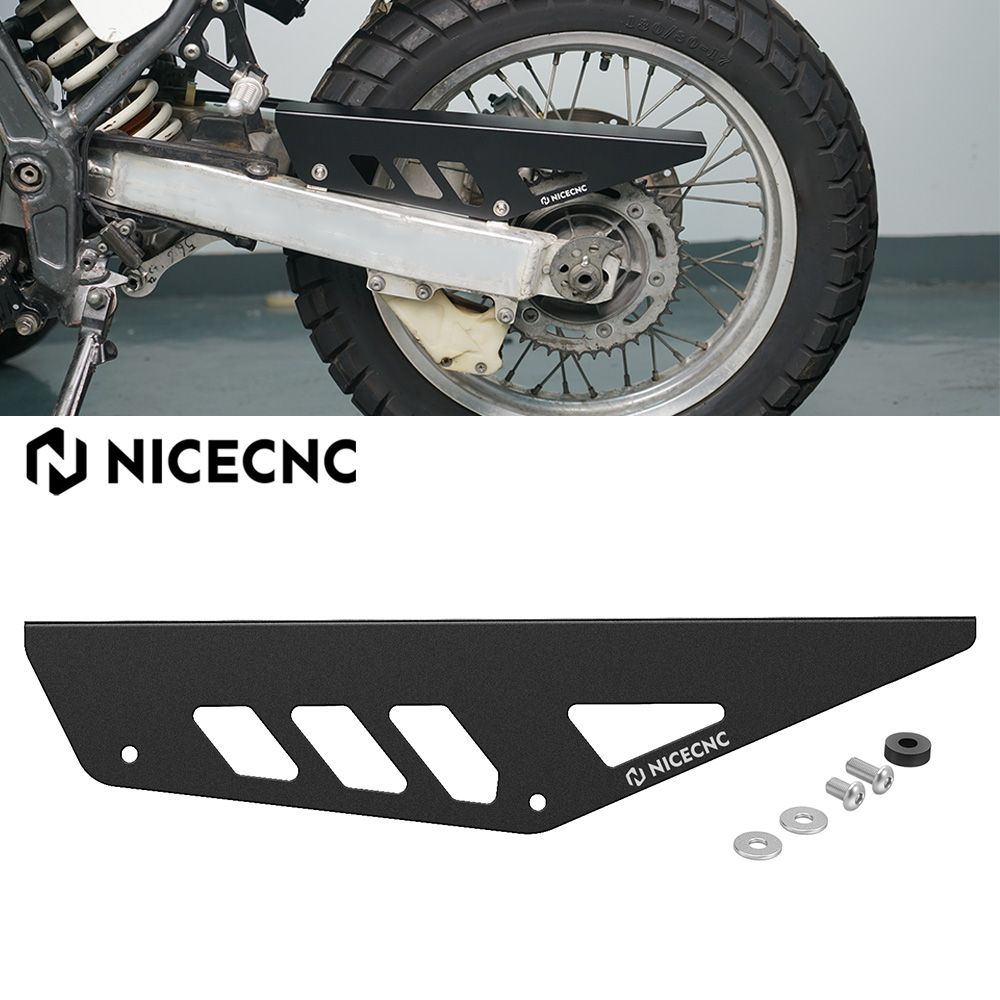 NICECNC スズキ DR650SE DR650S 1996〜2024対応 チェーンガード 保護カバー アルミ製