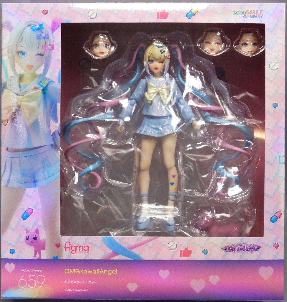 figma 超絶最かわてんしちゃんNEEDY GIRL OVERDOSE特典付き グッドスマイルカンパニー figma NEEDY GIRL OVERDOSE 超絶最かわ