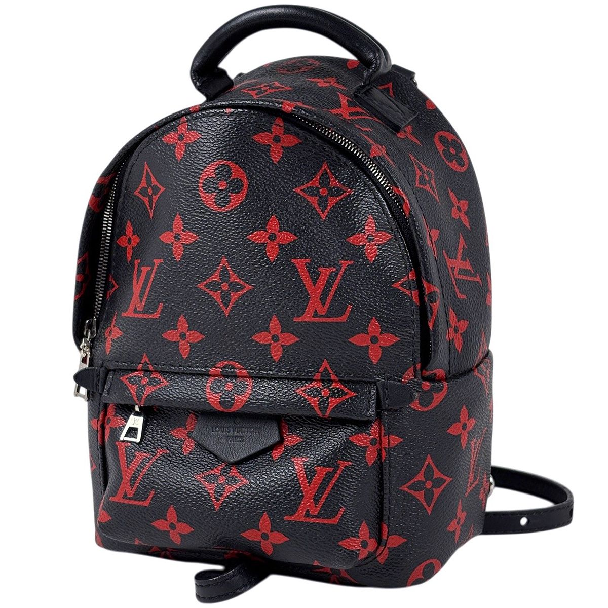ルイ・ヴィトン Louis Vuitton パームスプリングス バックパック MINI モノグラムアンフラルージュ リュック モノグラム ブラック M41457 レディース 【中古】