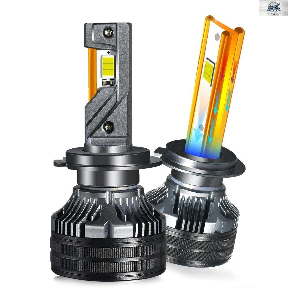 高出力LEDヘッドライト2個セット 6000K 170W 車用ライト H1 H4 H7 H11 9005 9006 9012 D1S D2S D3S D4Sモデル対応