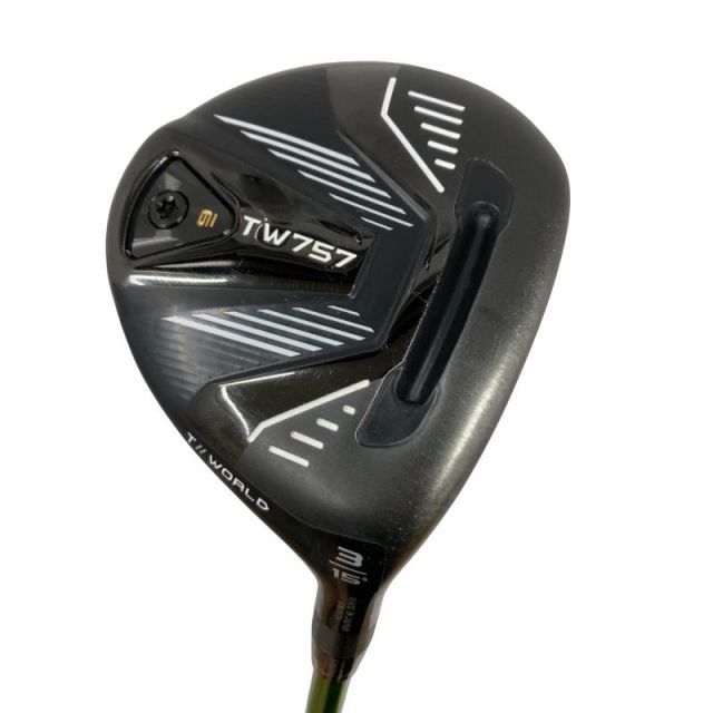【中古】 本間ゴルフ TOUR WORLD TW757 3W フェアウェイウッド FW VIZARD MA 6 (フレックスS) メンズ 男性用 右利き 右用 Cランク ゴルフクラブ