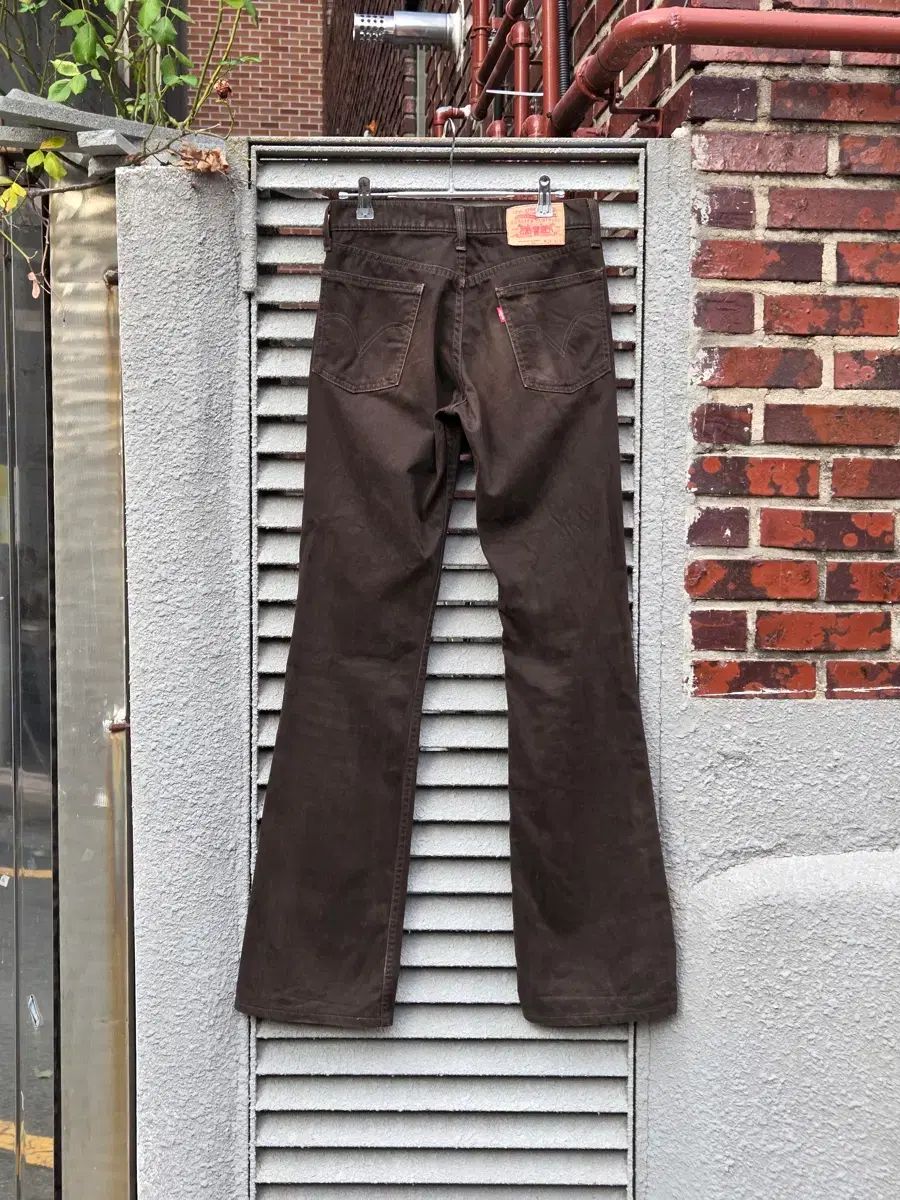 リーバイス 517 ブラウン ブーツカット パンツ