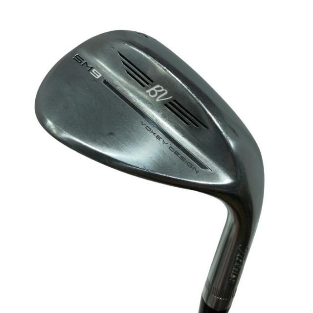 【中古】 タイトリスト VOKEY SPIN MILLED SM9 ツアークロム 54°/10°S ウェッジ WG リシャフト (フレックスその他) メンズ 男性用 右利き 右用 Cランク ゴルフクラブ