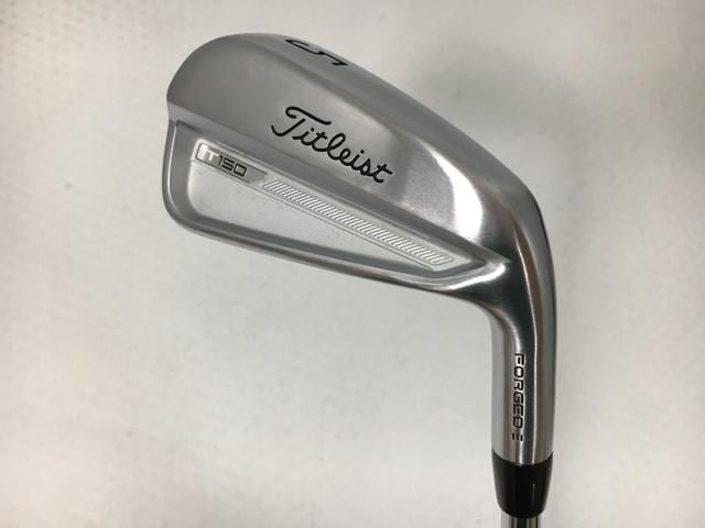 返品OK 【中古ゴルフクラブ】(6本セット)タイトリスト T150 アイアン 2023 (USA仕様) AMT TOUR WHITE スチール 5～9.P