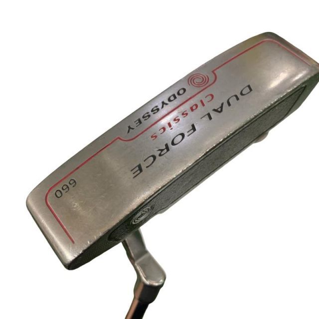 【中古】 オデッセイ DUAL FORCE Classics 660 33インチ パター PT スチール (フレックスその他) メンズ 男性用 右利き 右用 Cランク ゴルフクラブ