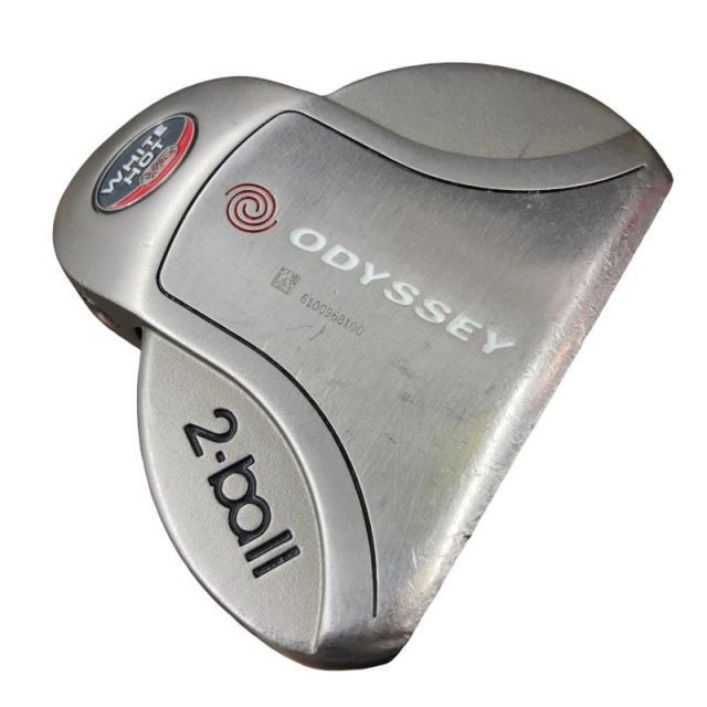 【中古】 オデッセイ WHITE HOT XG 2・ball 33インチ パター PT スチール (フレックスその他) メンズ 男性用 右利き 右用 Dランク ゴルフクラブ