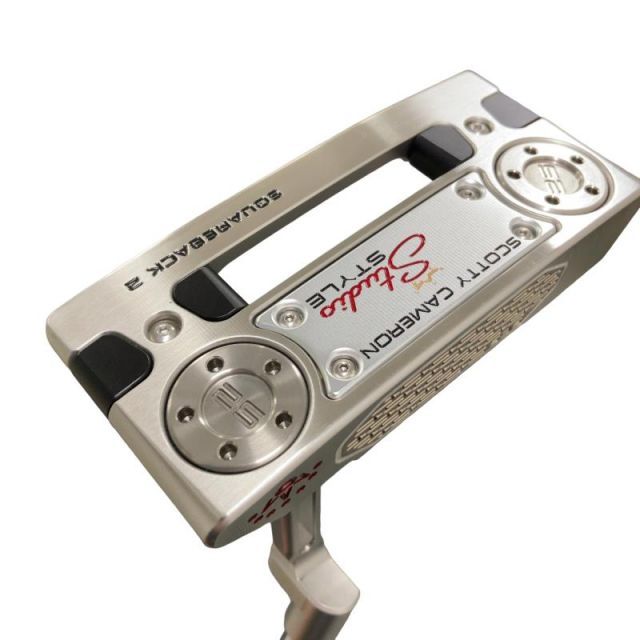 【中古】 タイトリスト SCOTTY CAMERON STUDIO STYLE SQUAREBACK 2 LONG(2025) 38インチ パター PT スチール (フレックスその他) メンズ 男性用 右利き 右用 Aランク ゴルフクラブ