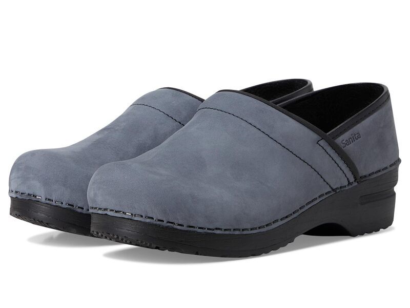 サニータ レディース シューズ サンダル Sanita Professional Oiled Nubuck Blueberry