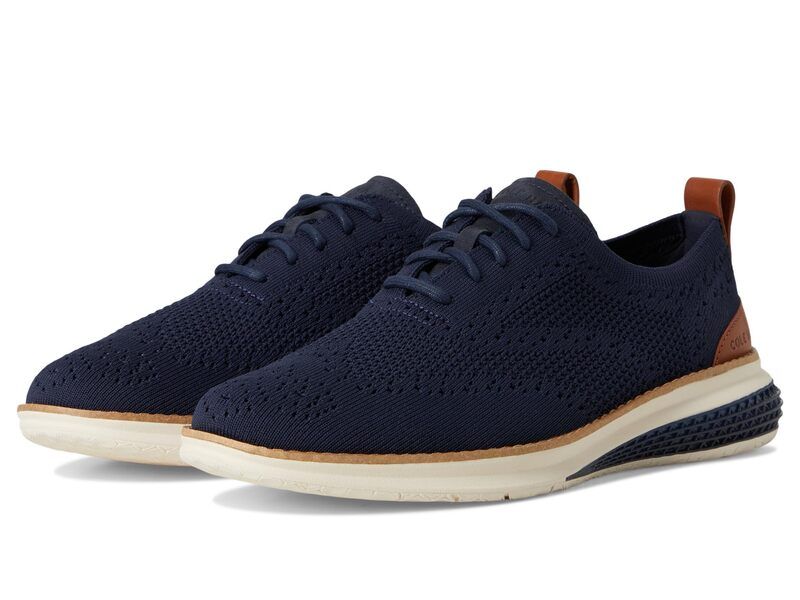 コールハーン メンズ シューズ スニーカー オックスフォード Cole Haan Original Grand Energy Weave Stitchlite Wing Oxford Navy Bla