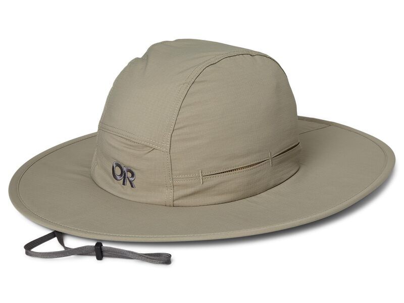 アウトドアリサーチ メンズ アクセサリー 帽子 Outdoor Research Sunbriolet Sun Hat Solid Khaki カーキ