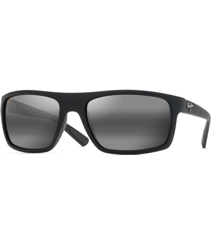 マウイジム レディース アクセサリー サングラス・アイウェア プラスサイズ Maui Jim Byron Bay Mirrored PolarizedPlus2R Wrap 62mm Sunglass
