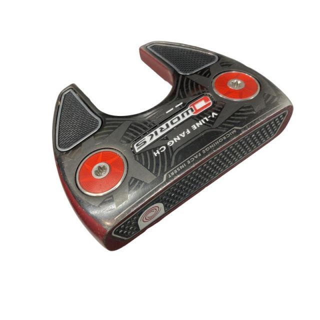 【中古】 オデッセイ O WORKS RED V-LINE FANG CH 34インチ パター PT スチール (フレックスその他) メンズ 男性用 右利き 右用 Cランク ゴルフクラブ