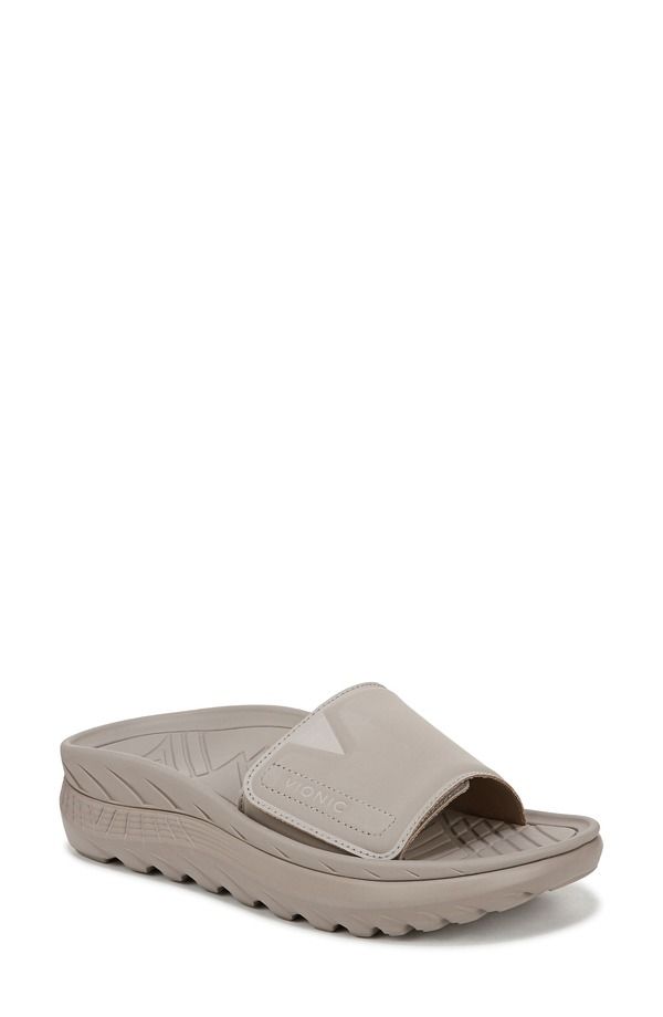 バイオニック レディース シューズ サンダル Vionic Rejuvenate Slide Sandal Cobblestone