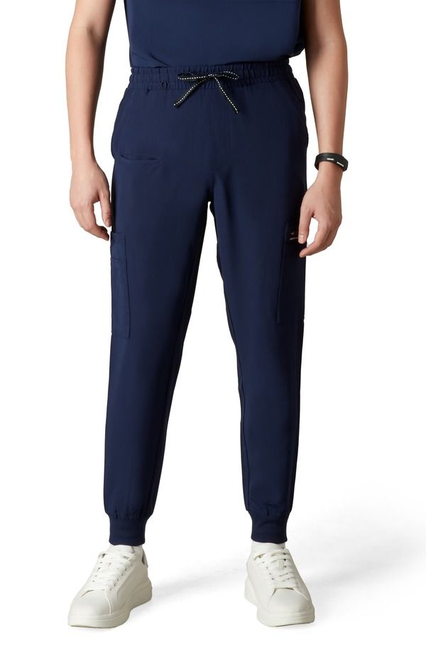 メンバーズオンリー メンズ ボトムス カジュアルパンツ Members Only London Jogger Scrub Pants Navy ネイビー