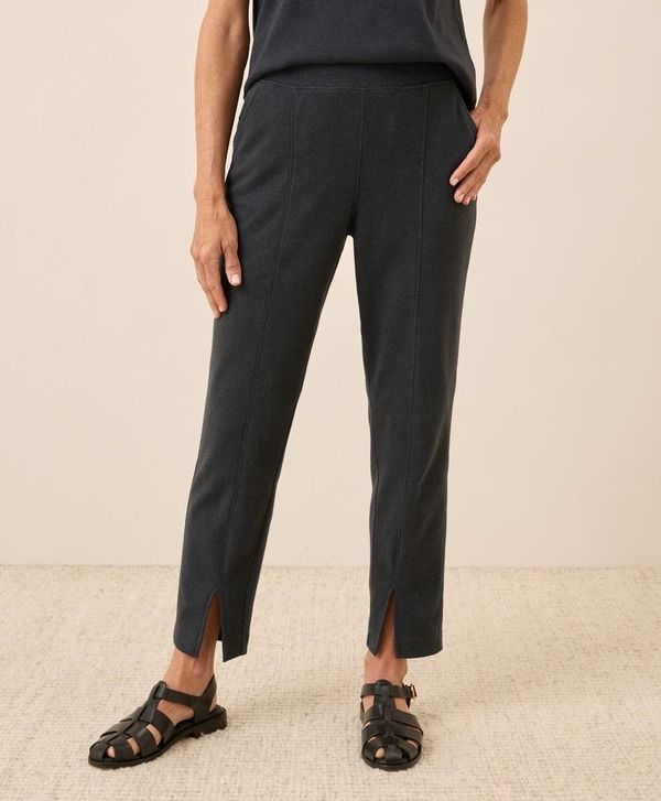 パクト レディース ボトムス レギンス コットン Pact Organicotton Airplane Tapered Leg Pant Charcoal Heather チャコール