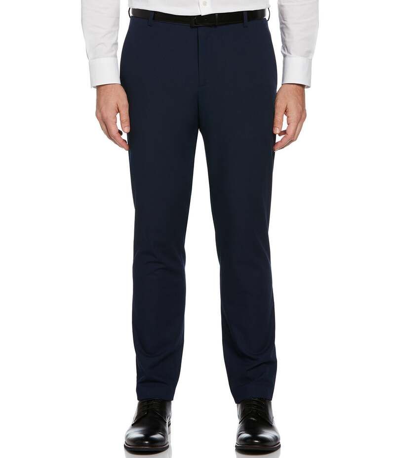 ペリーエリス メンズ ボトムス カジュアルパンツ スリムフィット パンツ Perry Ellis Slim Fit Performance Stretch Dobby Louis Suit Separ 23,616円