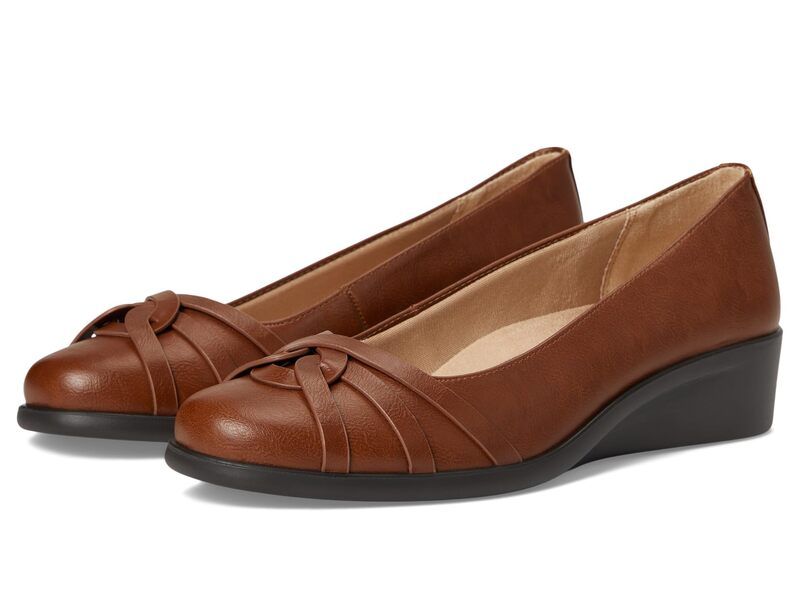 ライフストライド レディース シューズ ヒール LifeStride Jorie Skimmers Walnut Faux Leather 14,386円