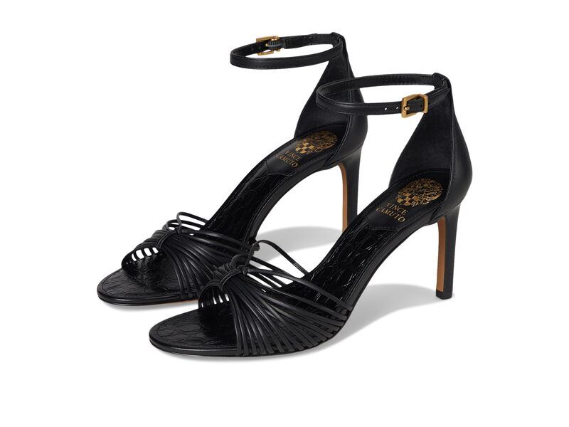 ヴィンスカムート レディース シューズ ヒール サンダル Vince Camuto Blaine Strappy Band Higheel Sandals Black ブラック