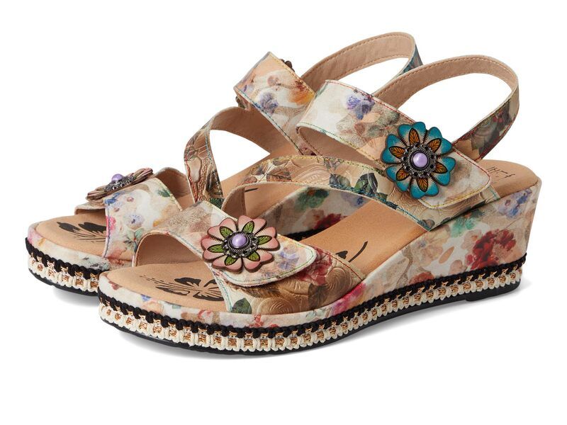スプリングステップ レディース シューズ スニーカー LArtiste by Spring Step Blissful Beige Multi ベージュ