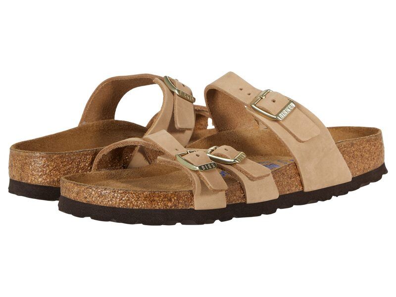 ビルケンシュトック レディース シューズ サンダル レザー Birkenstock Franca Soft Footbed Nubuck Leather Sandcastle Nubuck 21,360円