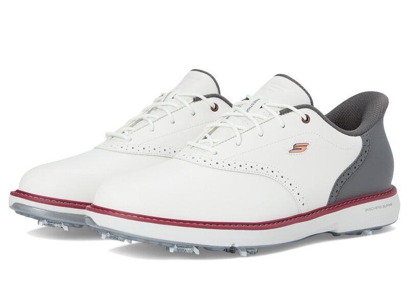 スケッチャーズ メンズ シューズ スニーカー Skechers GO GOLF Prestige SlipIn ArchFit Spiked Golf Shoe NaturalGray グレー