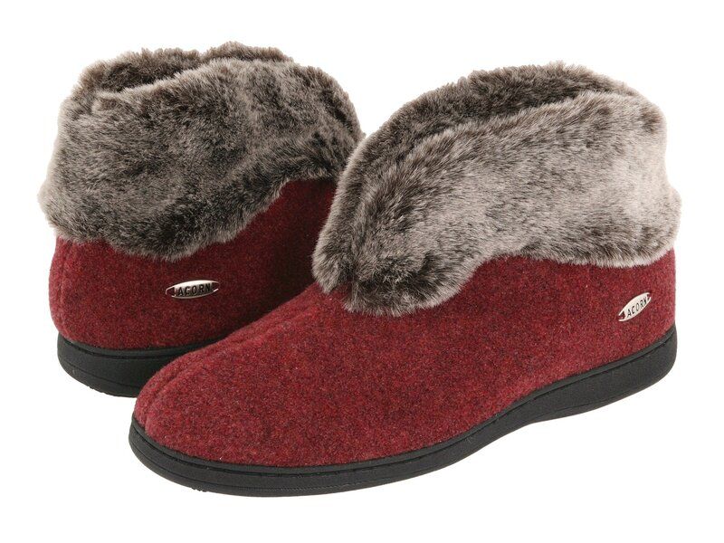 エイコーン レディース シューズ サンダル ブーツ Acorn Faux Chinchilla Bootie II Crackleberry