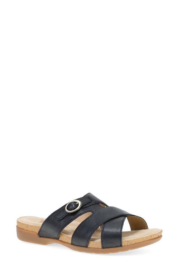 ダンスコ レディース シューズ ヒール サンダル Dansko Regan Slide Sandal Black ブラック