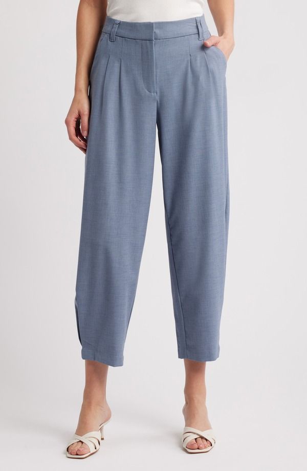 ウィットウィズダム レディース ボトムス レギンス プリーツ パンツ Wit Wisdom Skyrise Pleated Barrel Pants Infinity Blue ブルー