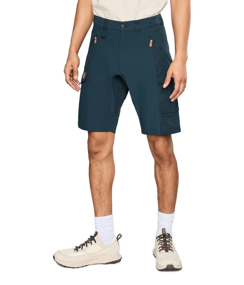 フェールラーベン メンズ ボトムス ハーフパンツ・ショーツ Fjallraven Abisko Short Dark Navy ネイビー