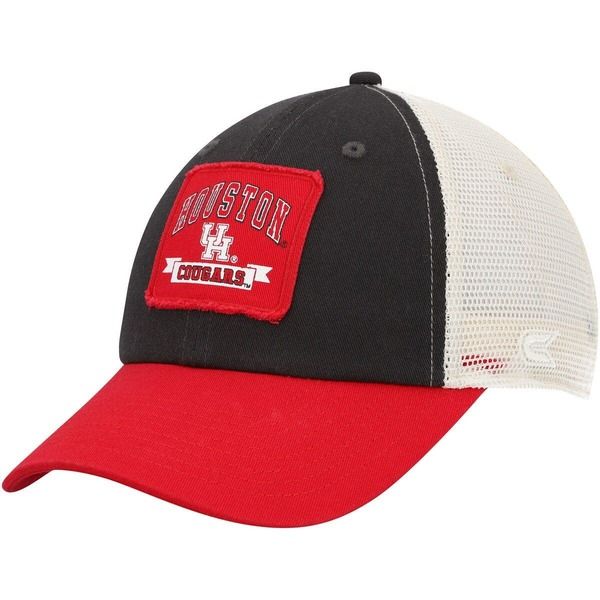 コロシアム メンズ アクセサリー 帽子 Mens Colosseum Charcoal Houston Cougars Objection Snapback Hat Charcoal チャコール