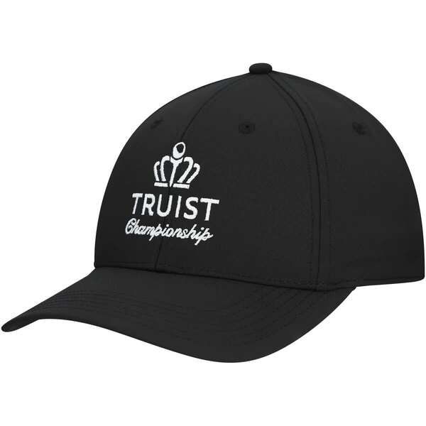 アヘッド メンズ アクセサリー 帽子 Mens Ahead Black Truist Championship Stratus Tech Adjustable Hat Black ブラック