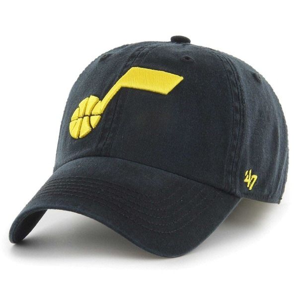 フォーティーセブン メンズ アクセサリー 帽子 Mens 47 Black Utah Jazz Classic Franchise Fitted Hat Black ブラック
