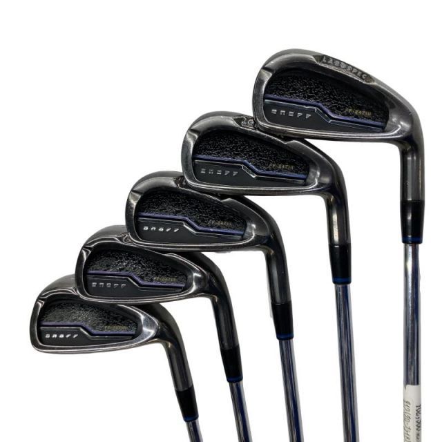 【中古】 ダイワ(グローブライド) ONOFF LABOSPEC FF-247 III 5S アイアンセット IR NS PRO ZELOS 7 (フレックスR) メンズ 男性用 右利き 右用 Cランク ゴルフクラブ