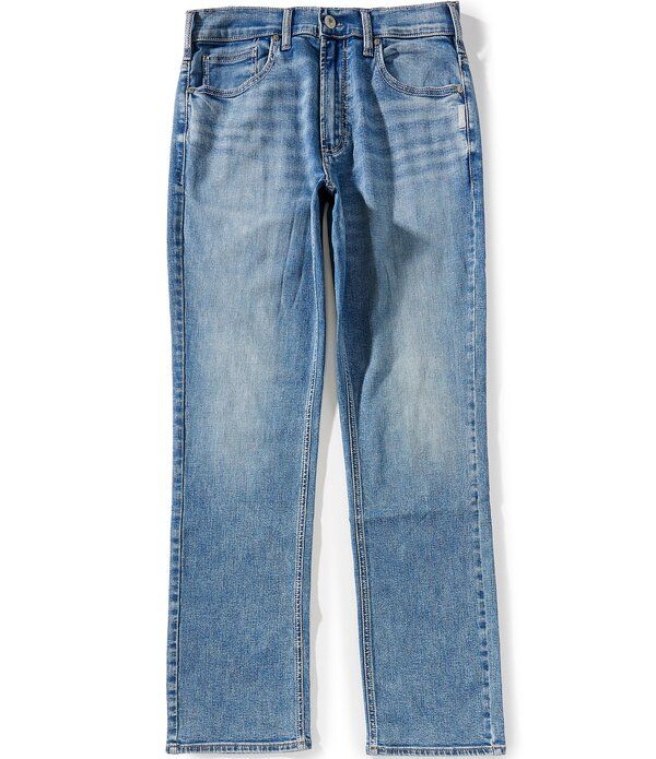 シルバー ジーンズ メンズ ボトムス デニムパンツ ストレート Silver Jeans Co Grayson Classic Fit Mid Rise Straight Leg Jeans Ashb