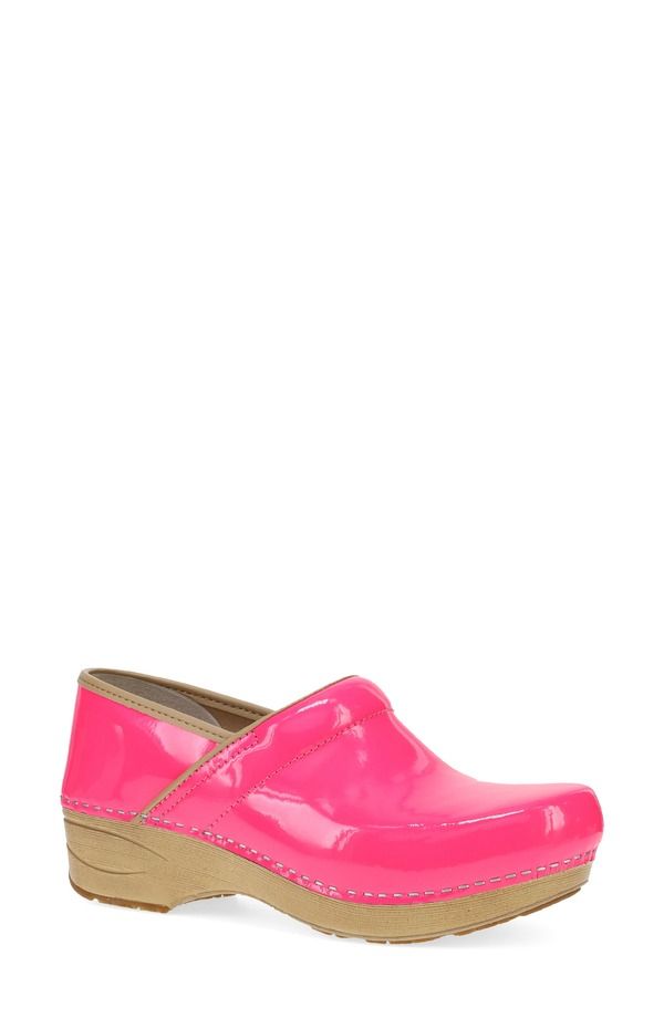 ダンスコ レディース シューズ サンダル Dansko Pro XP 20 Clog Pink Neon ピンク