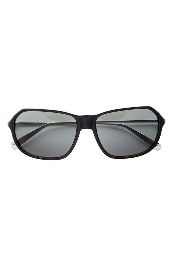 ジャクエムス メンズ アクセサリー サングラス・アイウェア Jacquemus Les Lunettes 59mm Pilot Sunglasses BLACKSILVERGREY ブラック