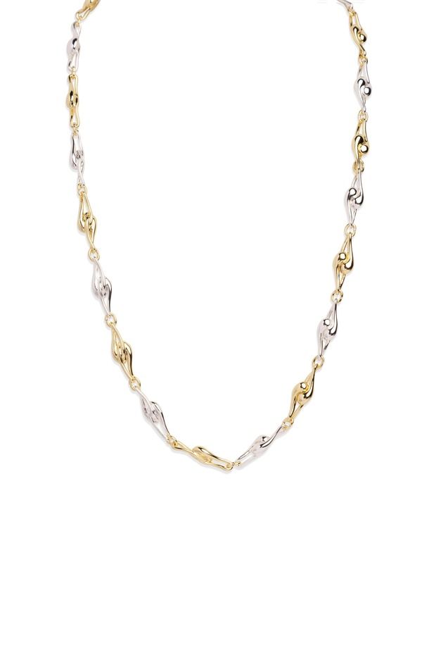 アルジェントヴィーヴォ レディース アクセサリー ネックレス・チョーカー レース ARGENTO VIVO Fluid Link Necklace TWO TONE