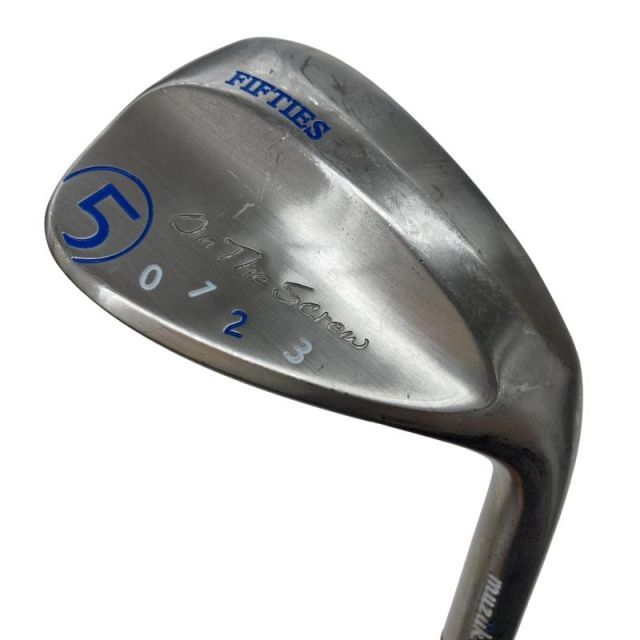 【中古】 muziik On The Screw FIFTES 50° ウェッジ WG 純正特注シャフト (フレックスS) メンズ 男性用 右利き 右用 Cランク ゴルフクラブ 7,098円