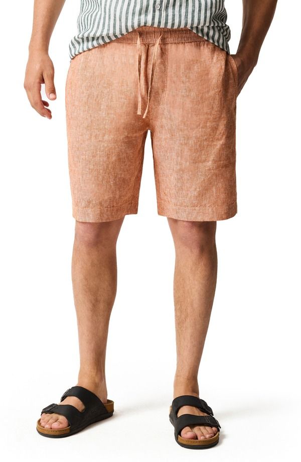 ロッドアンドグン メンズ ボトムス ハーフパンツ・ショーツ ショートパンツ リネン Rodd Gunn Linen Shorts YAM