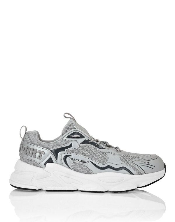 プレイン スポーツ レディース シューズ スニーカー PLEIN SPORTrackKing Mag Genx05 Unisex Unisex Silver シルバー