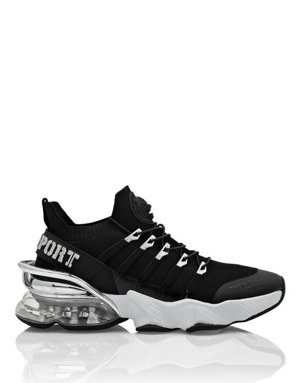 プレイン スポーツ レディース シューズ スニーカー PLEIN SPORTiger AttackGenx04 Unisex Unisex blackwhite ホワイト