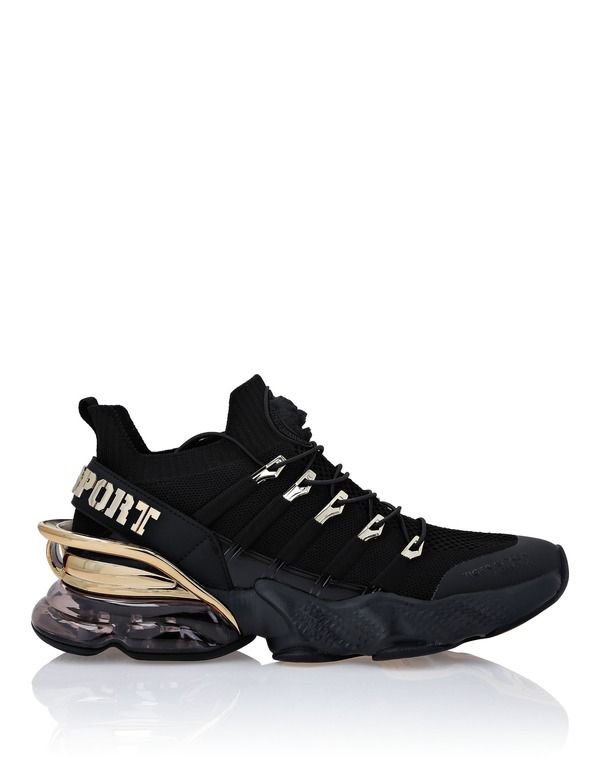 プレイン スポーツ レディース シューズ スニーカー PLEIN SPORTiger AttackGenx04 Unisex Unisex blackgold ブラック