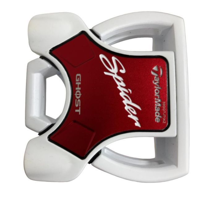 【中古】 テーラーメイド Spider GHOST WHITE ダブルベンド 34インチ パター PT スチール (フレックスその他) メンズ 男性用 右利き 右用 Cランク ゴルフクラブ