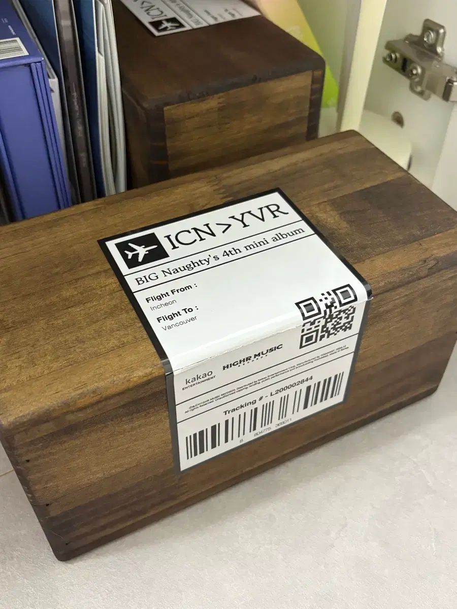 빗나 티 GIRIBOY ICN>YVR 開封アルバム 10,142円