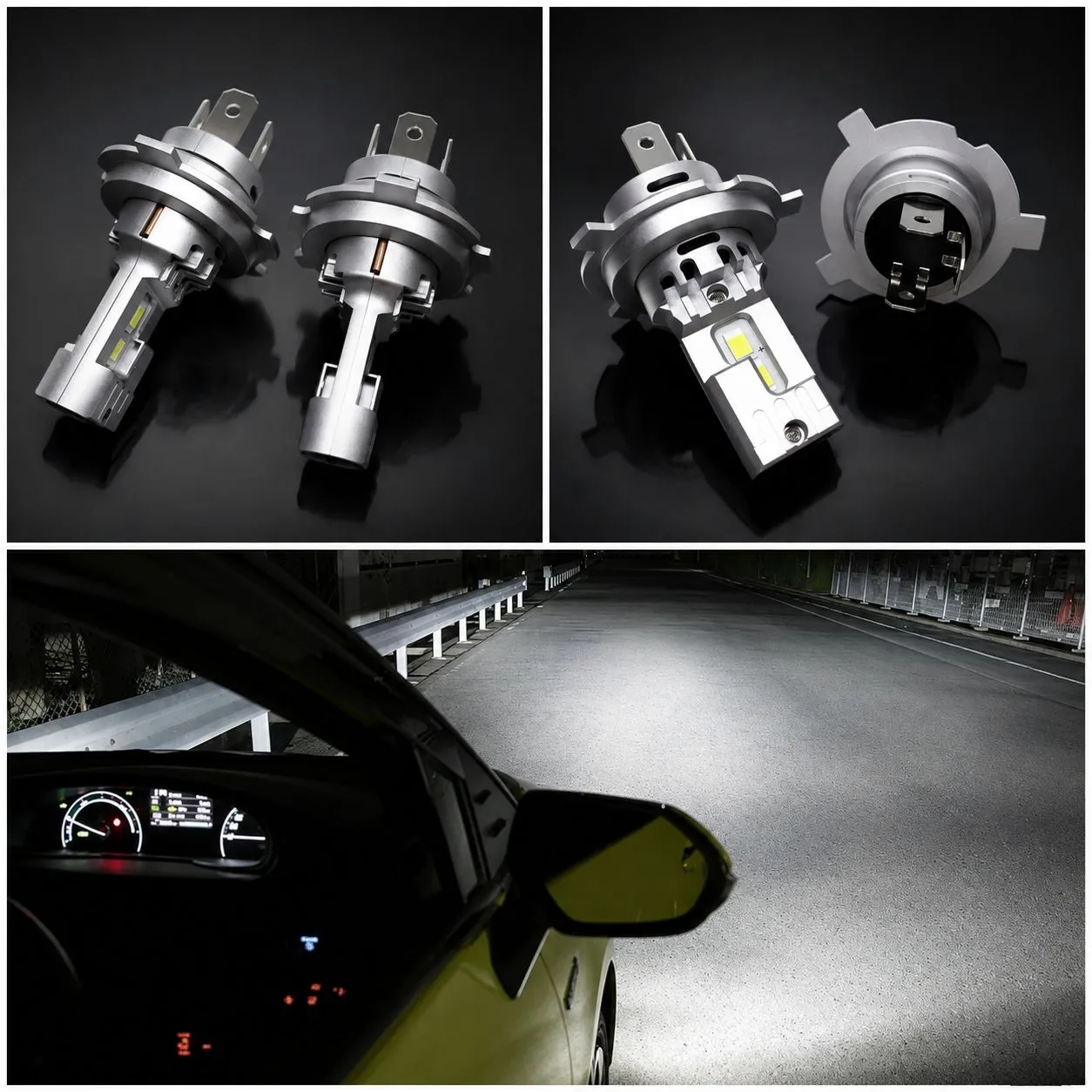 エルグランド E52 フォグガーニッシュ LED イルミネーション付き