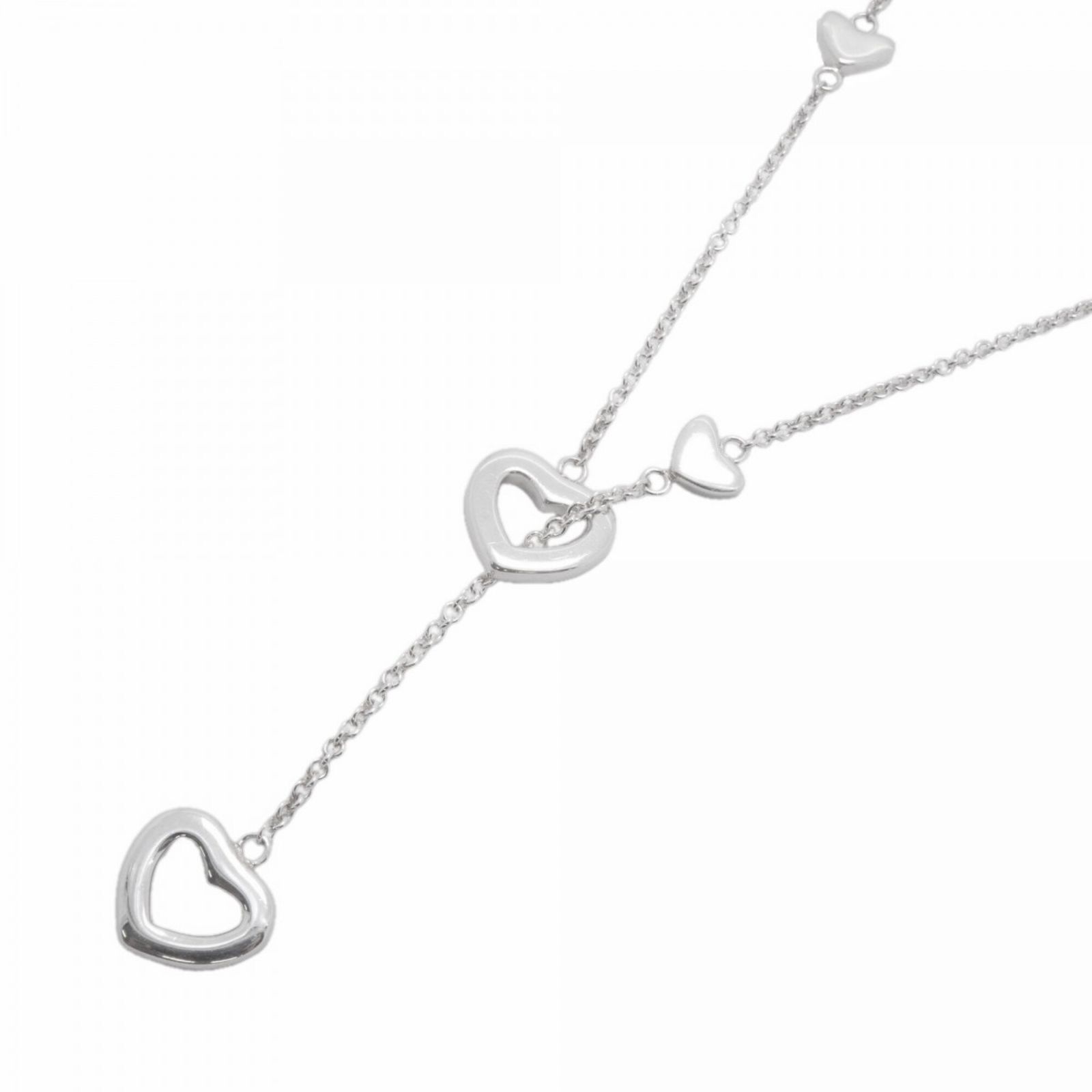 ティファニー(Tiffany) ティファニー ネックレス ハートリンク ラリアット シルバー925レディース