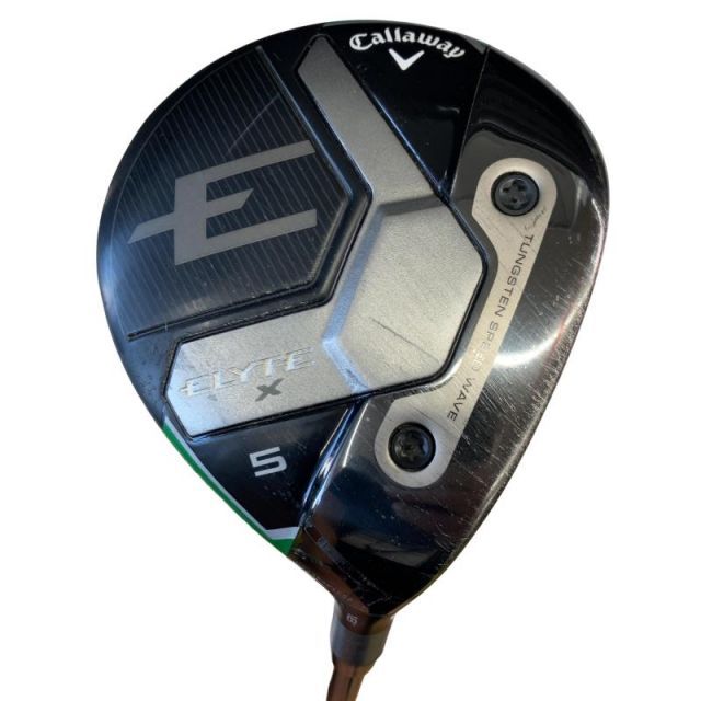【中古】 キャロウェイ ELYTE X 5W フェアウェイウッド FW VENTUS GREEN 50 for CW(ELYTE FW) (フレックスS) メンズ 男性用 右利き 右用 Cランク ゴルフクラブ